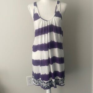 ROXY Tie Dyed Beach Cover-up, Size small